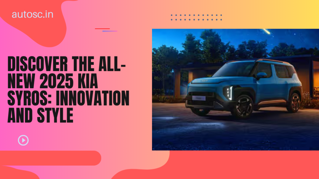 Kia Syros 2025