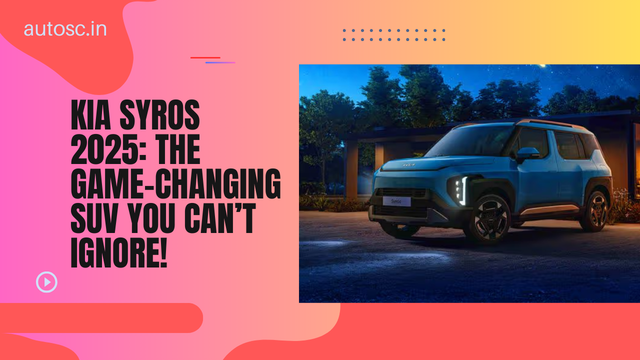 Kia Syros 2025