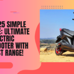 simple one electric scooter